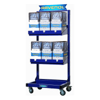 RAVENOL Bag-in-Box-Ständer 6er